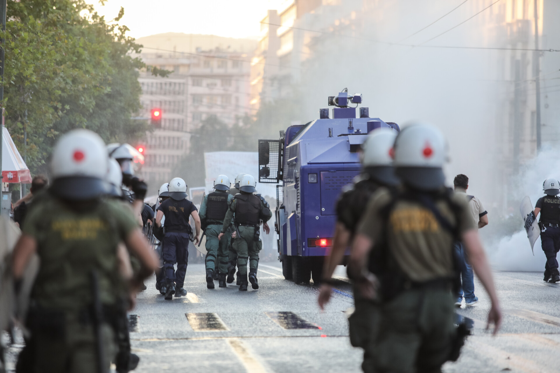 Επεισόδια και προσαγωγές στο κέντρο της Αθήνας