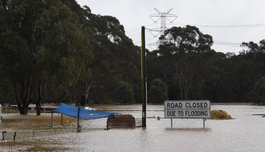 Πλημμύρες στην Αυστραλία© EPA/BIANCA DE MARCHI AUSTRALIA AND NEW ZEALAND OUT
