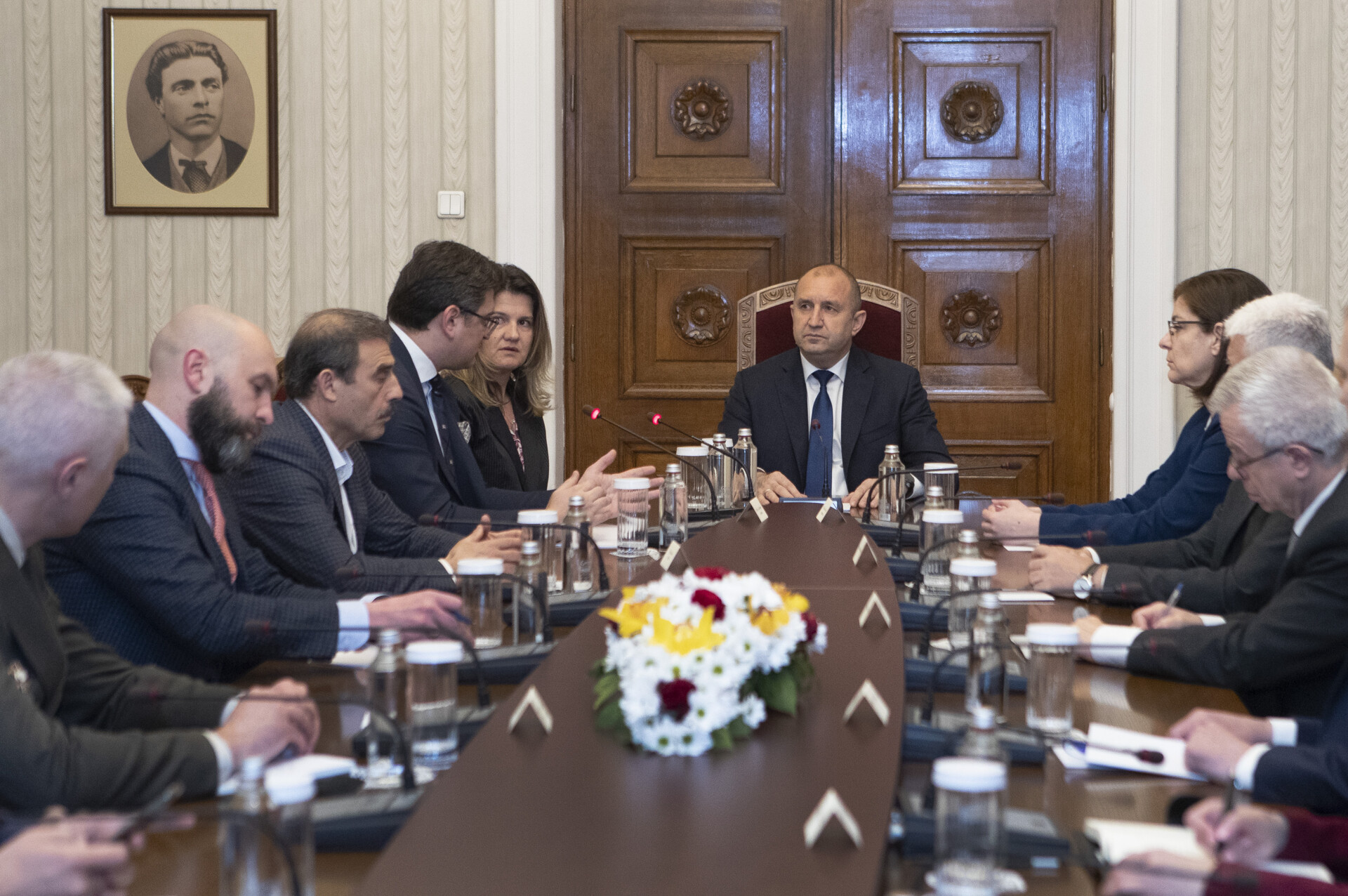 Επίσκεψη του προέδρου της Βουλγαρίας, Ρούμεν Ράντεφ, στο Μαυροβούνιο © Twitter / President.bg