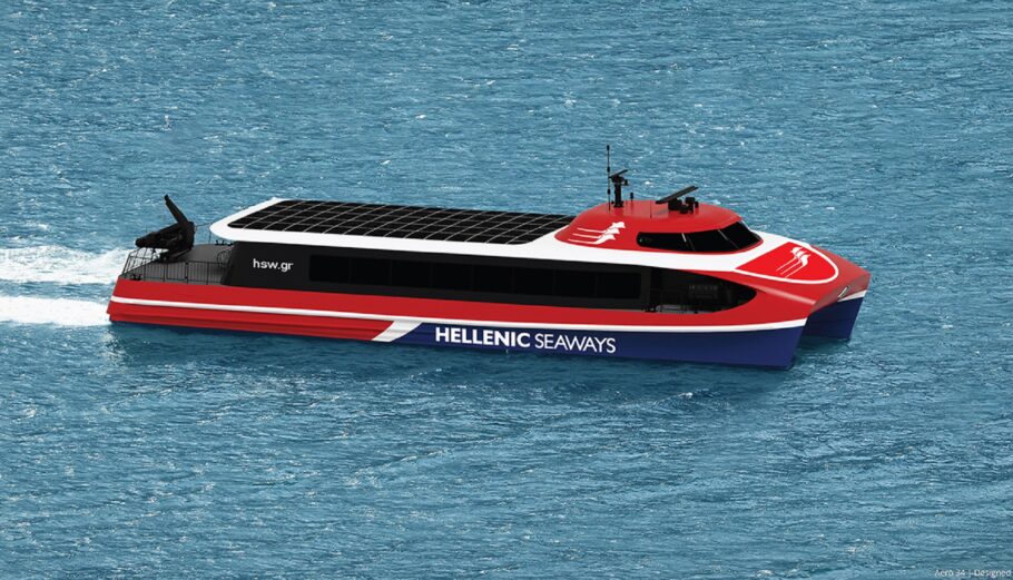 Το catamaran Aero 3 Highspeed © Hellenic Seaways