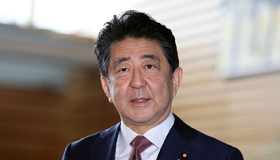 Ο πρώην πρωθυπουργός της Ιαπωνίας Σίνζο Άμπε © EPA