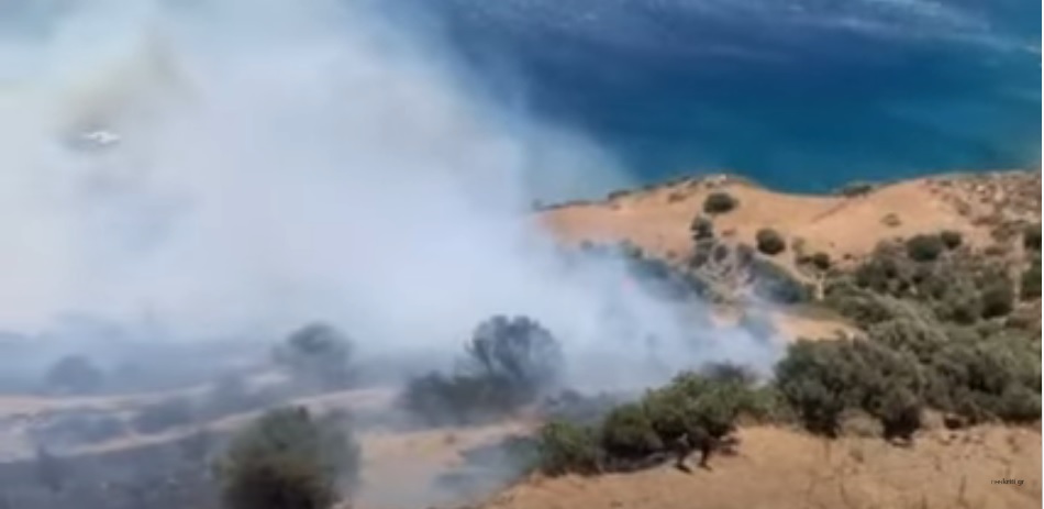 Κρήτη: Φωτιά στο Ρέθυμνο