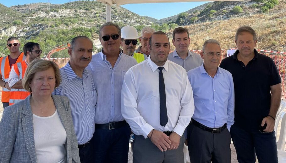 Τελετή έναρξης εργασιών κατασκευής του αυτοκινητόδρομου Πάφου – Πόλης Χρυσοχούς στην Κύπρο από την Intrakat @ΔΤ