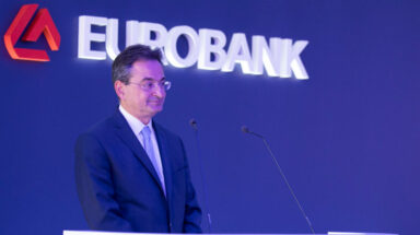 Ο Φωκίων Καραβίας, διευθύνων σύμβουλος της Eurobank © ΔΤ