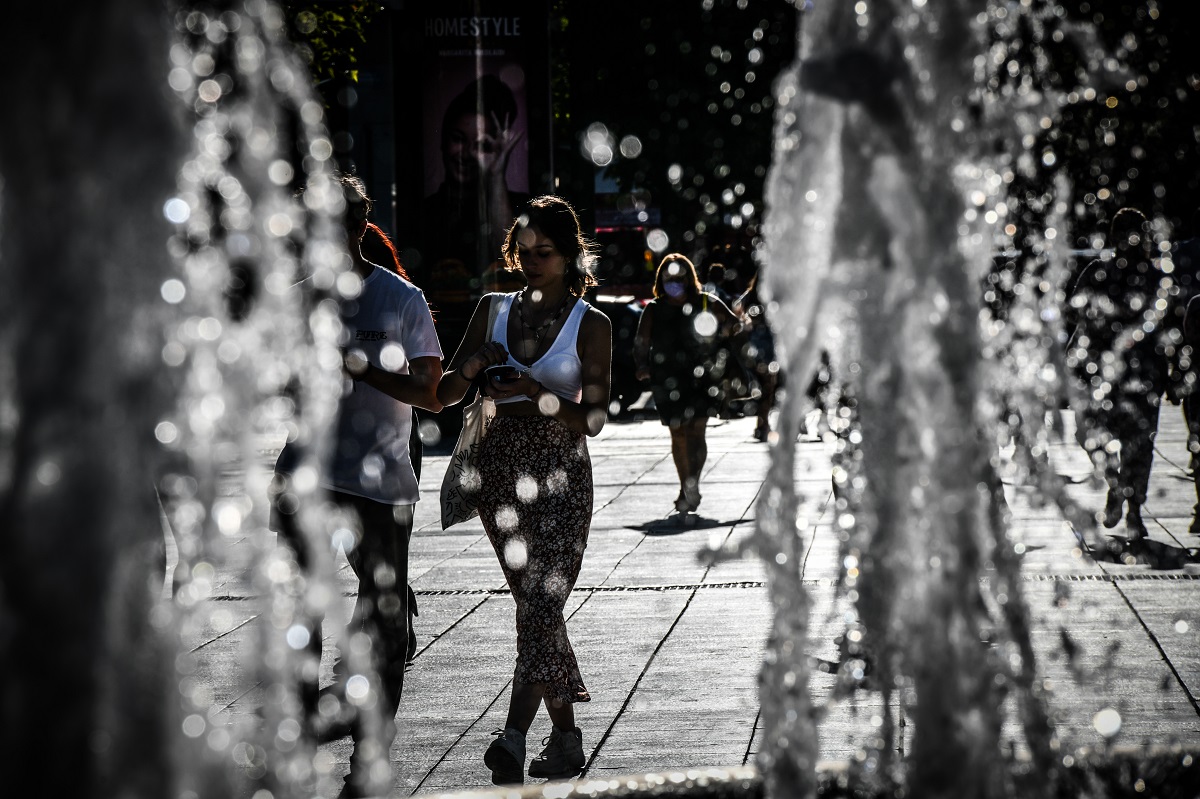 Καύσωνας στην Αθήνα © Eurokinissi