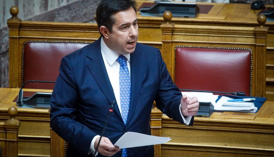 O υπουργός Μετανάστευσης και Ασύλου, Νότης Μηταράκης @EUROKINISSI