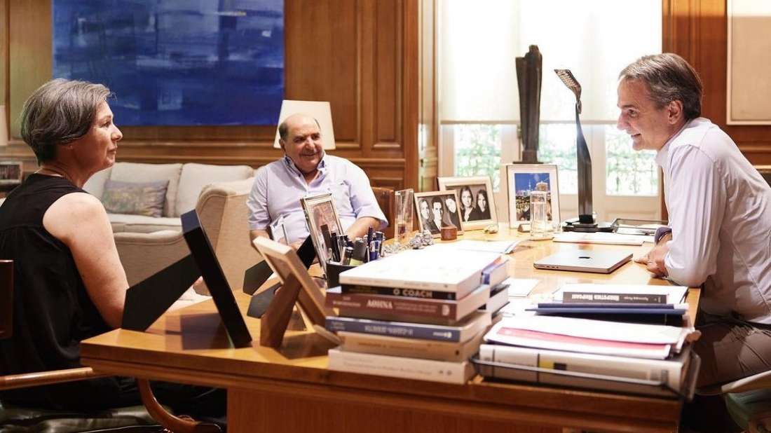 Μητσοτάκης: Συνάντηση με τους γονείς του Ζακ Κωστόπουλου
