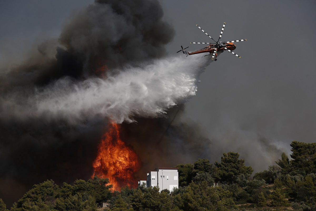 Φωτιά στην Πεντέλη