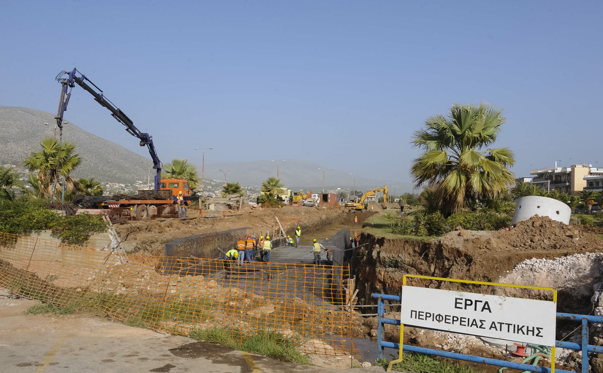 Έργα στον Δήμο Σαρωνικού © Eurokinissi