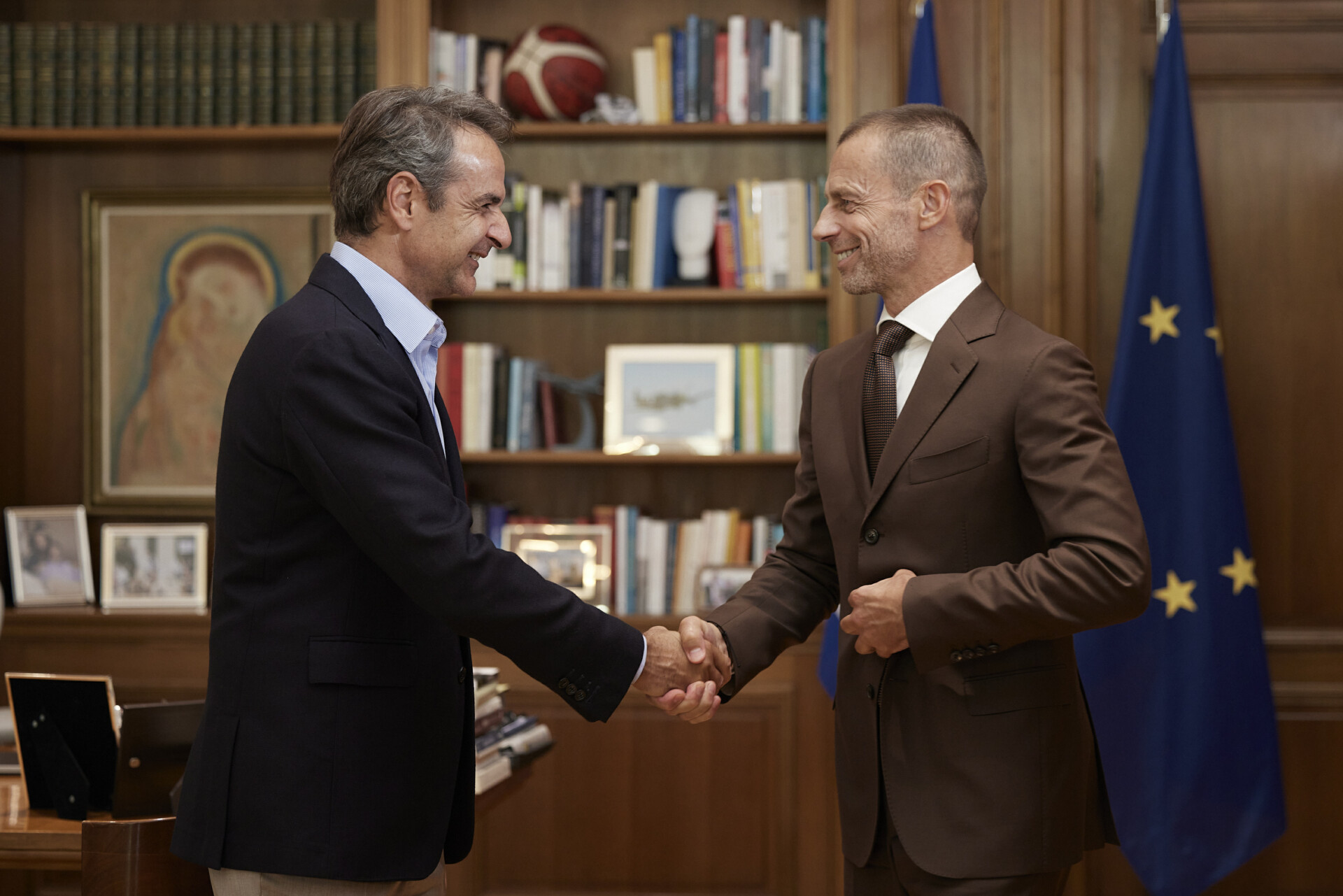 Μητσοτάκης: Την Τετάρτη η συνάντηση με τον πρόεδρο της UEFA