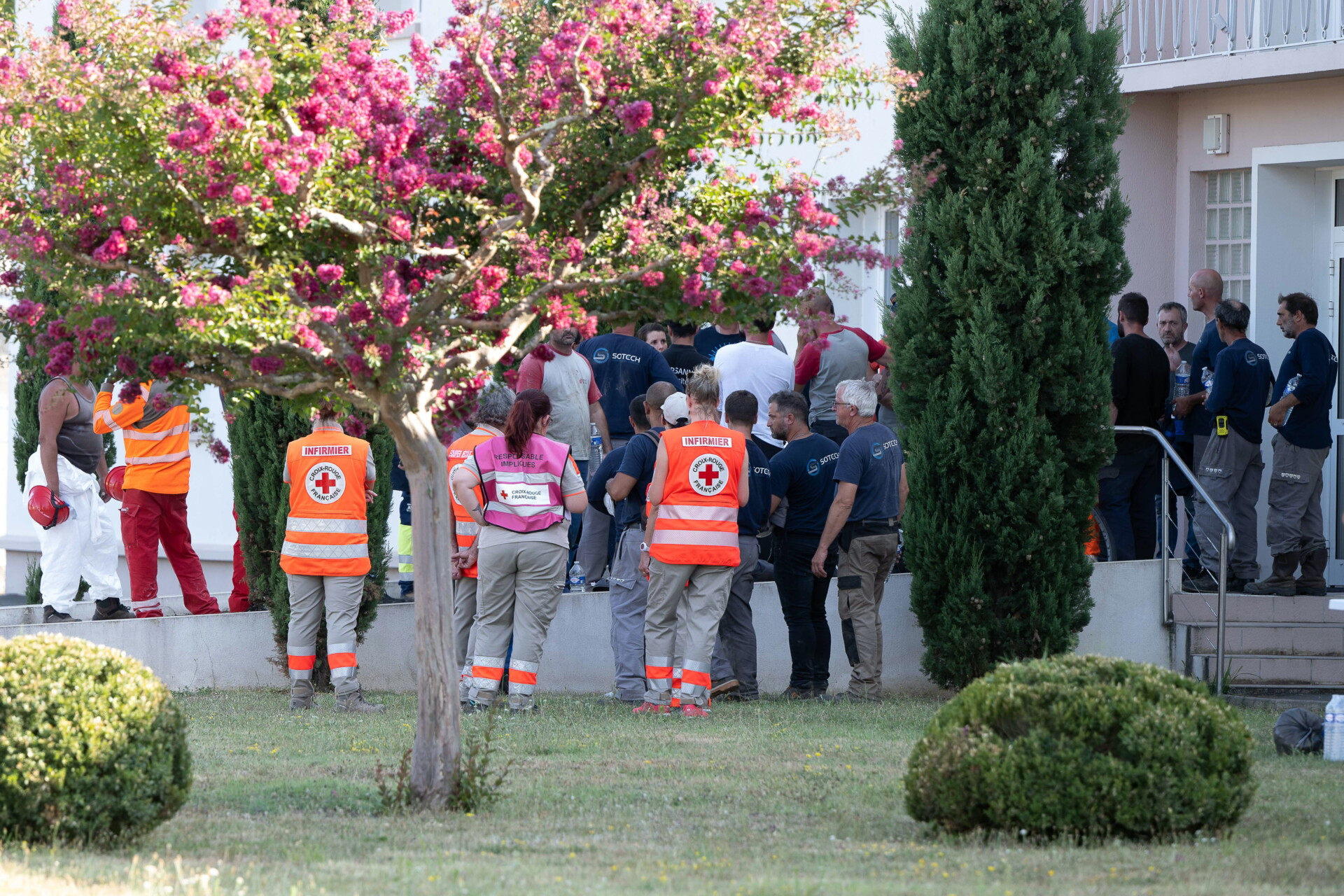 Έκρηξη στο εργοστάσιο Eurenco της Γαλλίας © EPA/CAROLINE BLUMBERG