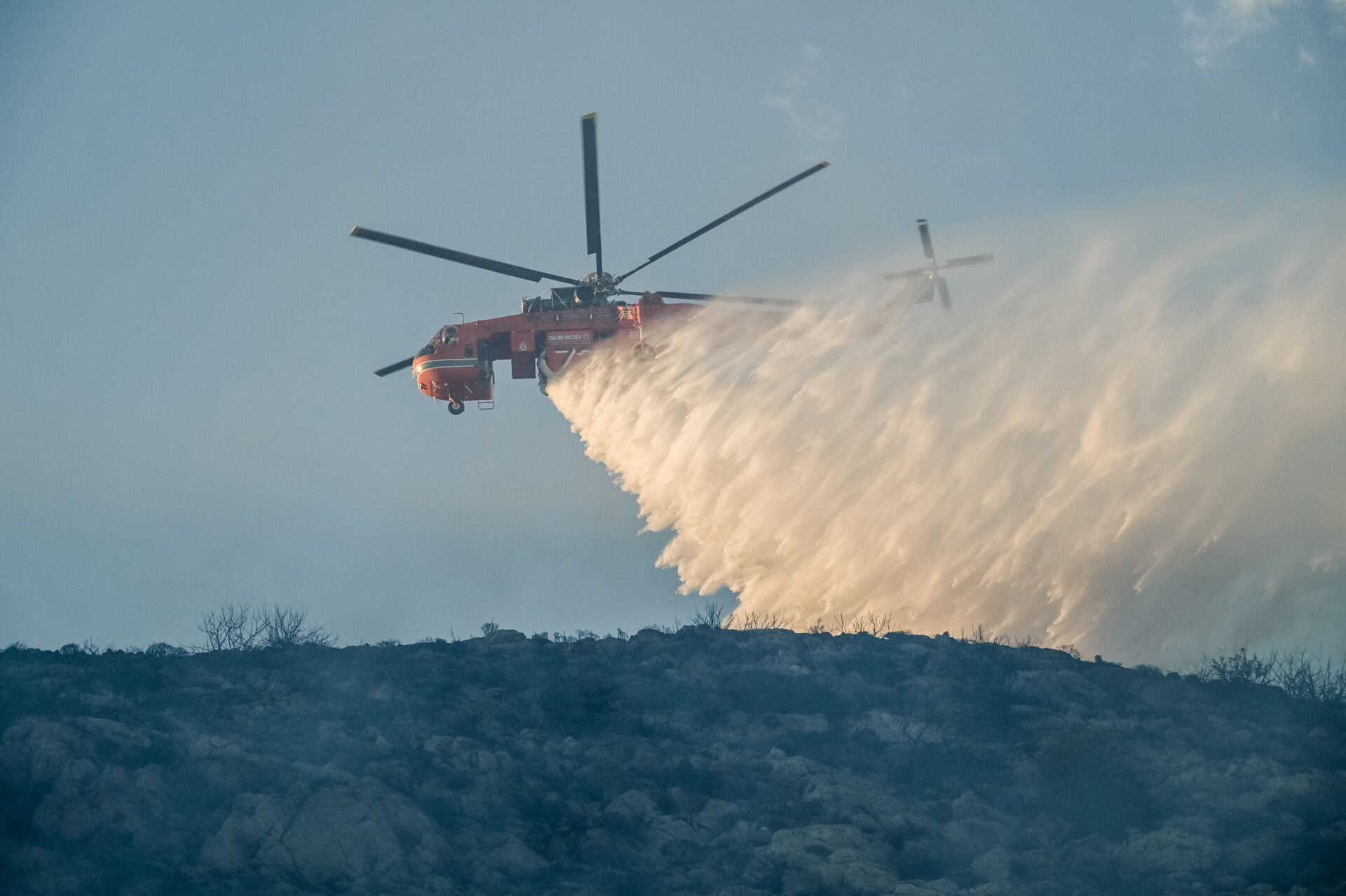 Πυρκαγιά στον Κορυδαλλό © Eurokinissi