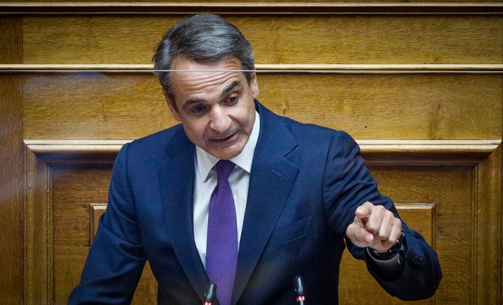 Ο Κυριάκος Μητσοτάκης © Eurokinissi