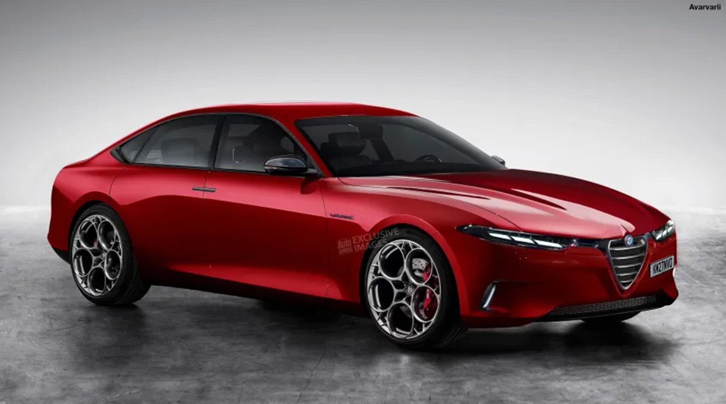 Νέο sedan, μεγαλύτερο από τη Giulia ετοιμάζει η Alfa Romeo για το 2027
