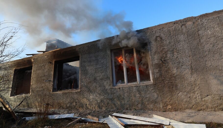 Συγκρούσεις στο Ναγκόρνο Καραμπάχ ©EPA/HAYK BAGHDASARYAN /PHOTOLURE MANDATORY CREDIT