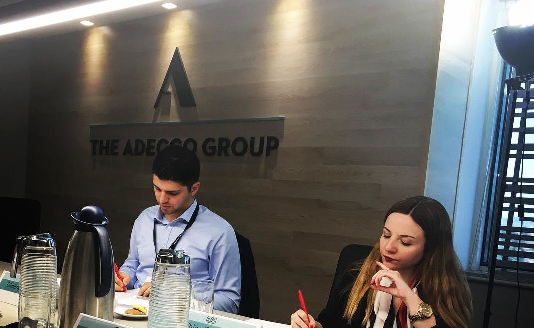 Adecco: Για 10η χρονιά συνεχίζεται το πρόγραμμα CEO for One Month