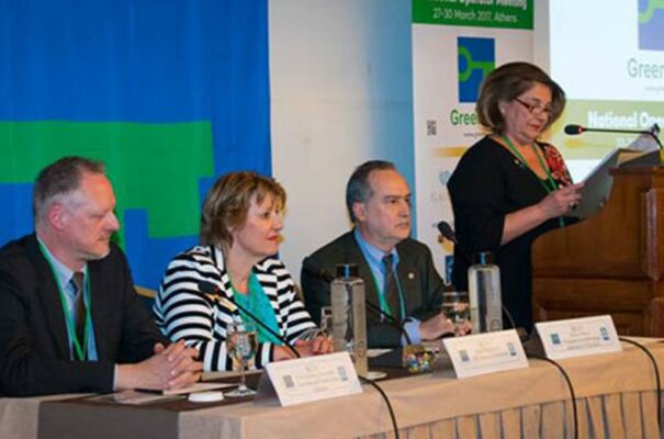 Η Νατάσα Αντωνοπούλου, υπεύθυνη Συντονισμού του Προγράμματος «Green Key» της Ελληνικής Εταιρείας Προστασίας της Φύσης