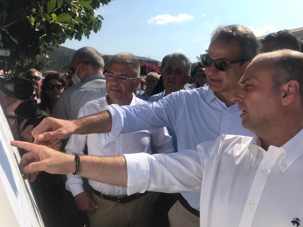 Μητσοτάκης: Στόχος η αναβάθμιση του οδικού άξονα Πόρου – Αργοστολίου