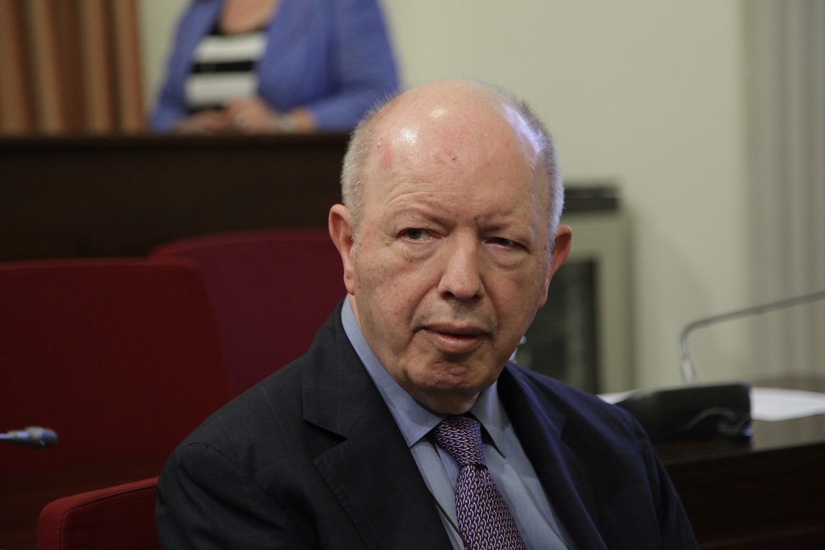 Ο Σταύρος Ψυχάρης Έλληνας εκδότης, δημοσιογράφος και επιχειρηματίας © Eurokinissi