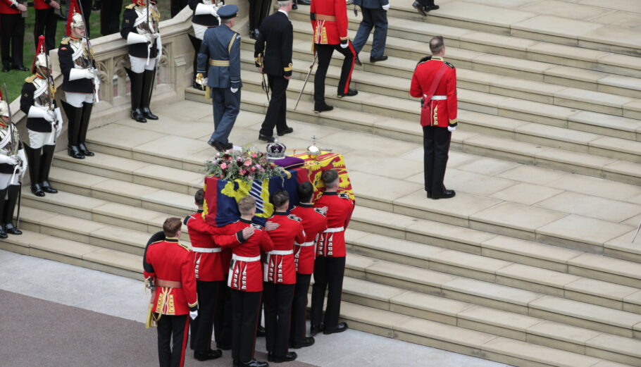 Κηδεία βασίλισσας Ελισάβετ © EPA/PO Phot Dave Jenkins/BRITISH MINISTRY OF DEFENCE/