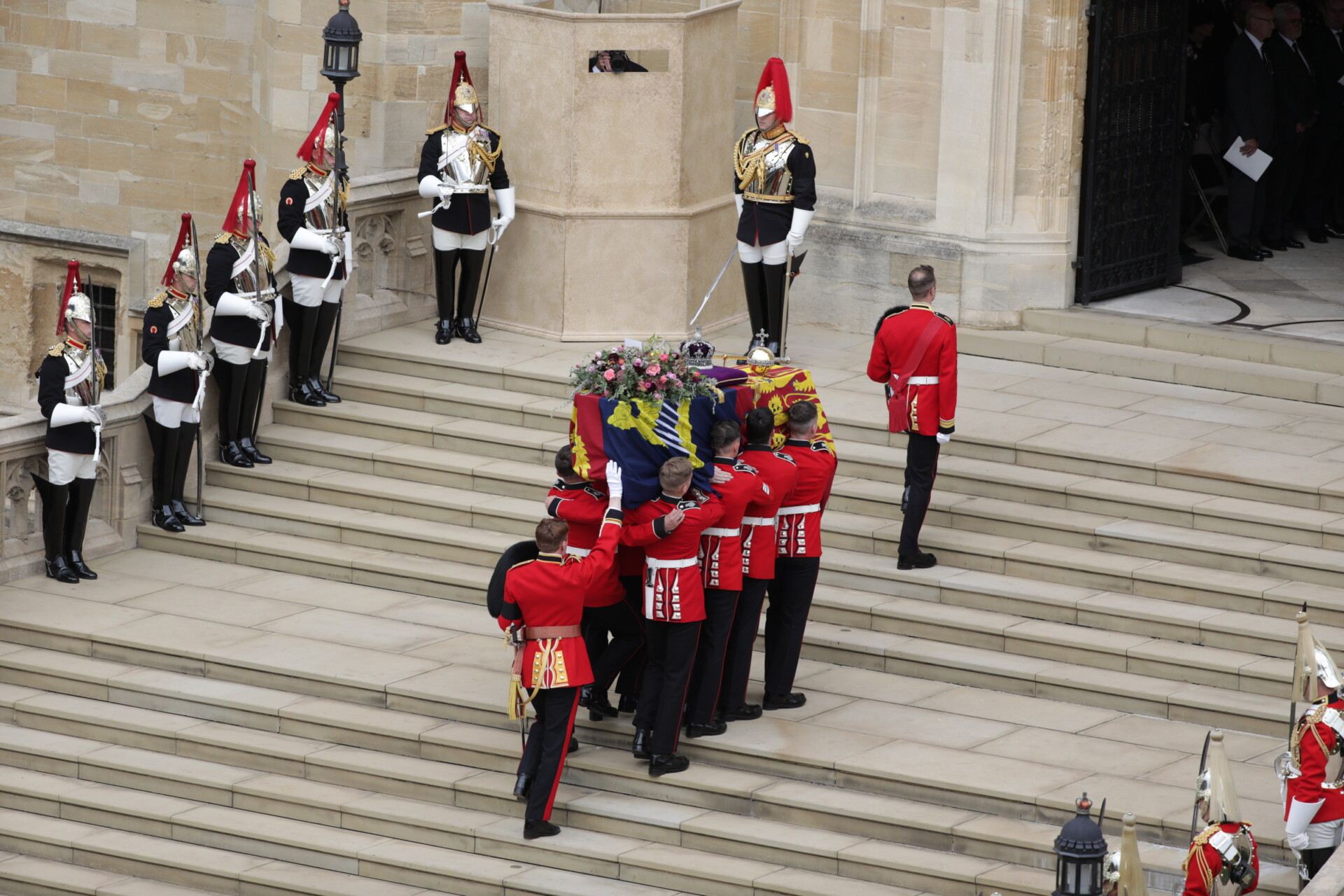 Κηδεία βασίλισσας ΕλισάβετΒ' © EPA/PO Phot Dave Jenkins/BRITISH MINISTRY OF DEFENCE/HANDOUT