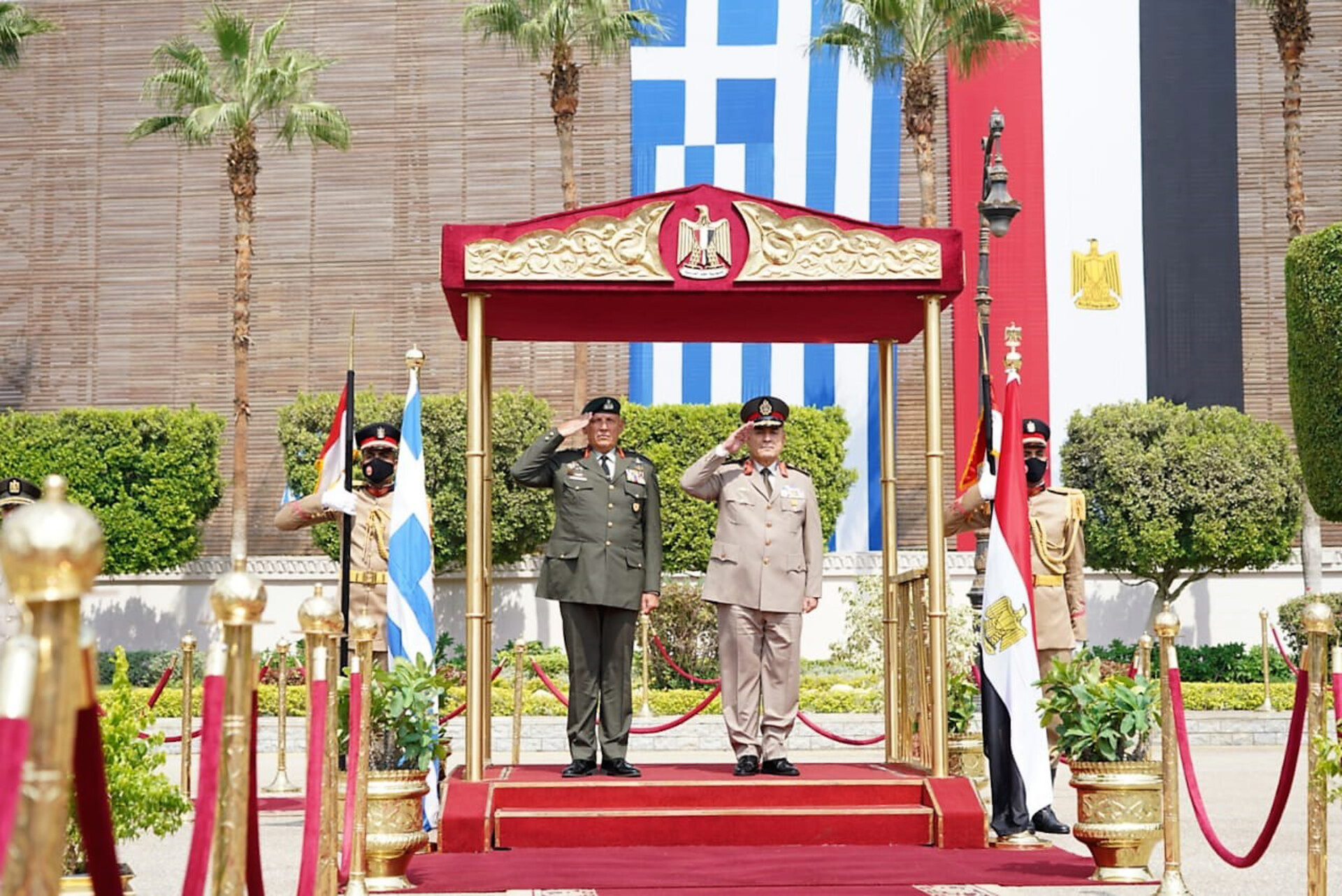 Ολοκληρώθηκε η επίσκεψη του Φλώρου στην Αίγυπτο