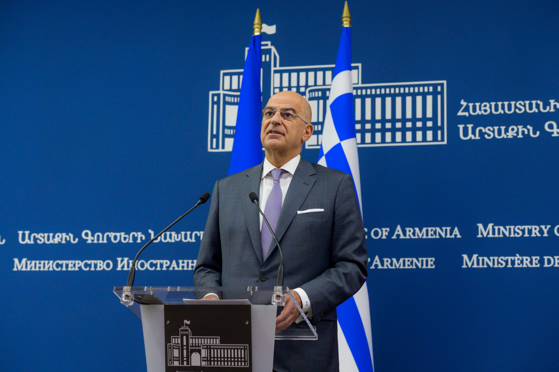 Ν. Δένδιας: Οι δυνάμεις του αναθεωρητισμού καταπατούν το Διεθνές Δίκαιο