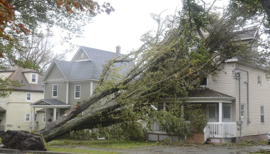 Καταστροφές από τον κυκλώνα Φιόνα στον Καναδά © Twitter / Reddit News
