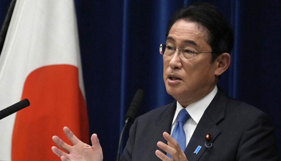 Φούμιο Κισίντα, πρωθυπουργός της Ιαπωνίας © EPA/Shuji Kajiyama