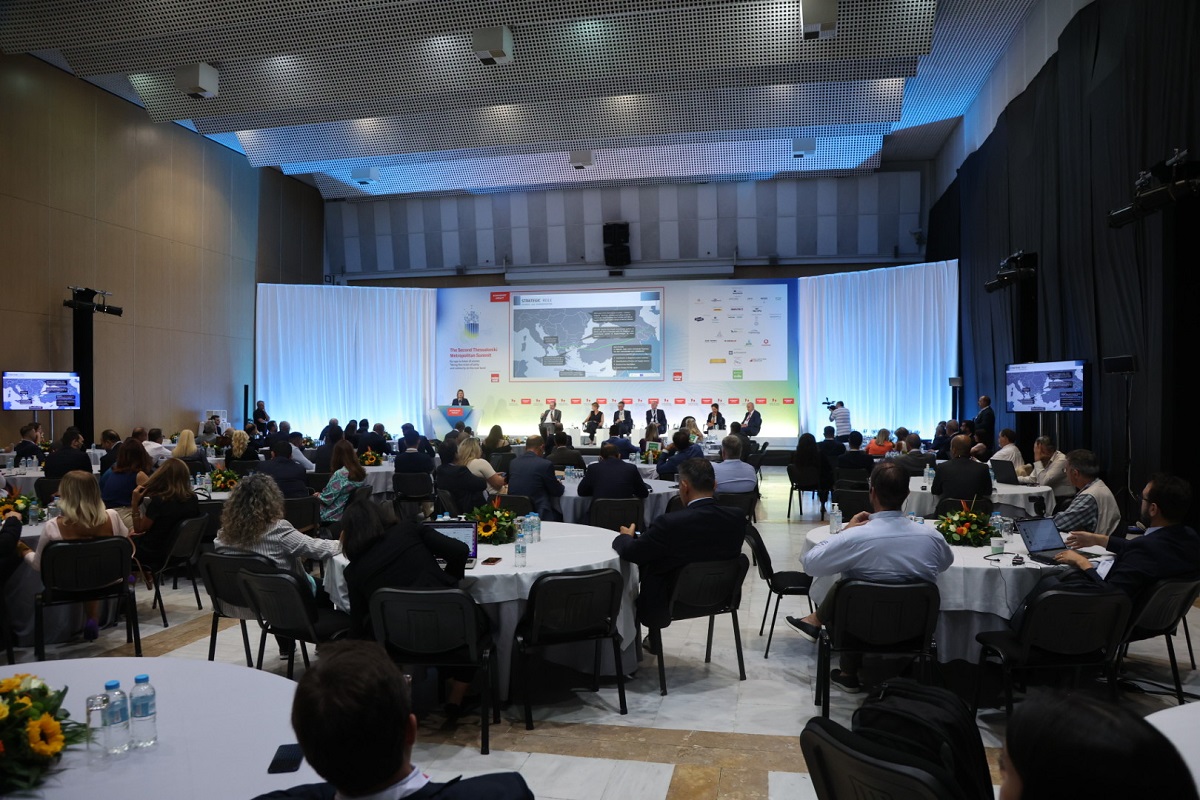 Το ετήσιο συνέδριο του Economist «The Second Thessaloniki Metropolitan Summit» στην Θεσσαλονίκη © ΔΤ