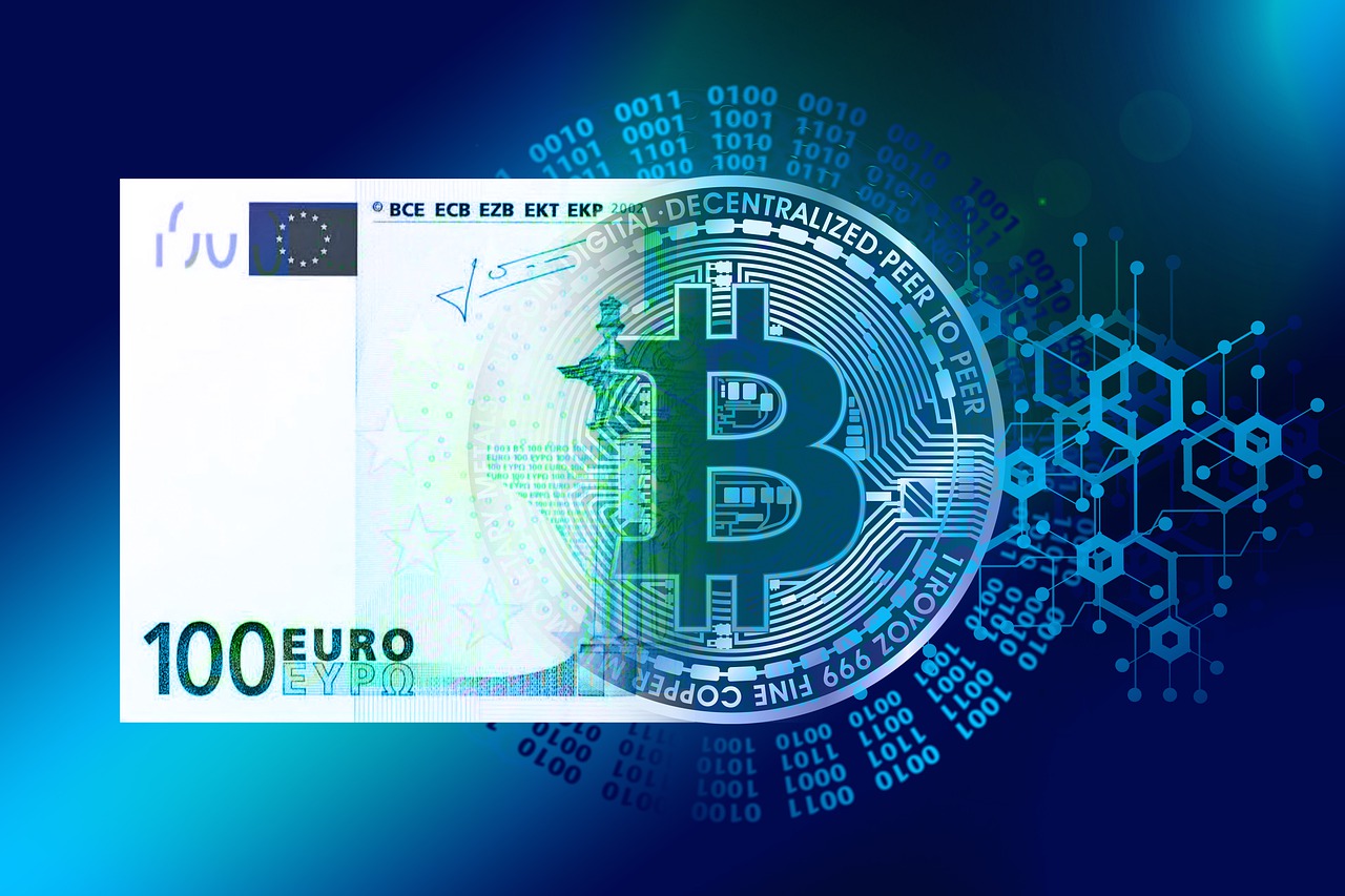 Ευρώ - Bitcoin © Pixabay