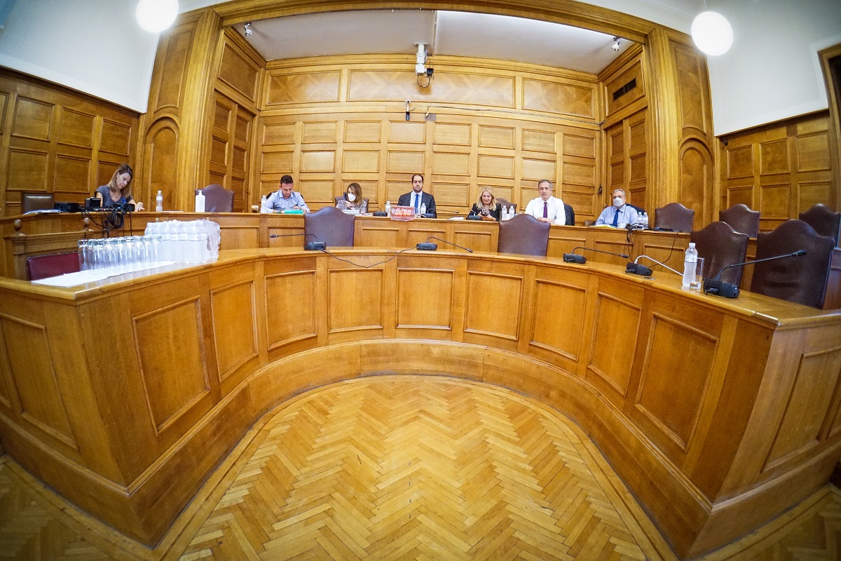 Συνεδρίαση της Εξεταστικής Επιτροπής για την εξέταση της υπόθεσης παραβίασης του απορρήτου των επικοινωνιών του Προέδρου του ΠΑΣΟΚ - ΚΙΝΗΜΑΤΟΣ ΑΛΛΑΓΗΣ και ευρωβουλευτή Νίκου Ανδρουλάκη από την ΕΥΠ @Eurokinissi