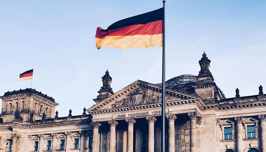 Η σημαία της Γερμανίας