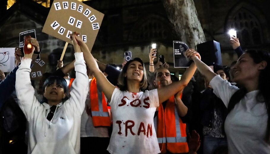 Διαδηλώσεις στο Ιράν ©EPA/ROUNAK AMINI AUSTRALIA AND NEW ZEALAND OUT