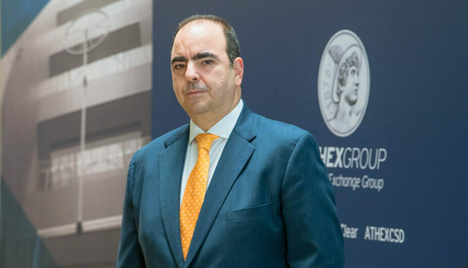 Ο Διευθύνων Σύμβουλος της ΕΧΑΕ, Γιάννος Κοντόπουλος ©ΕΧΑΕ