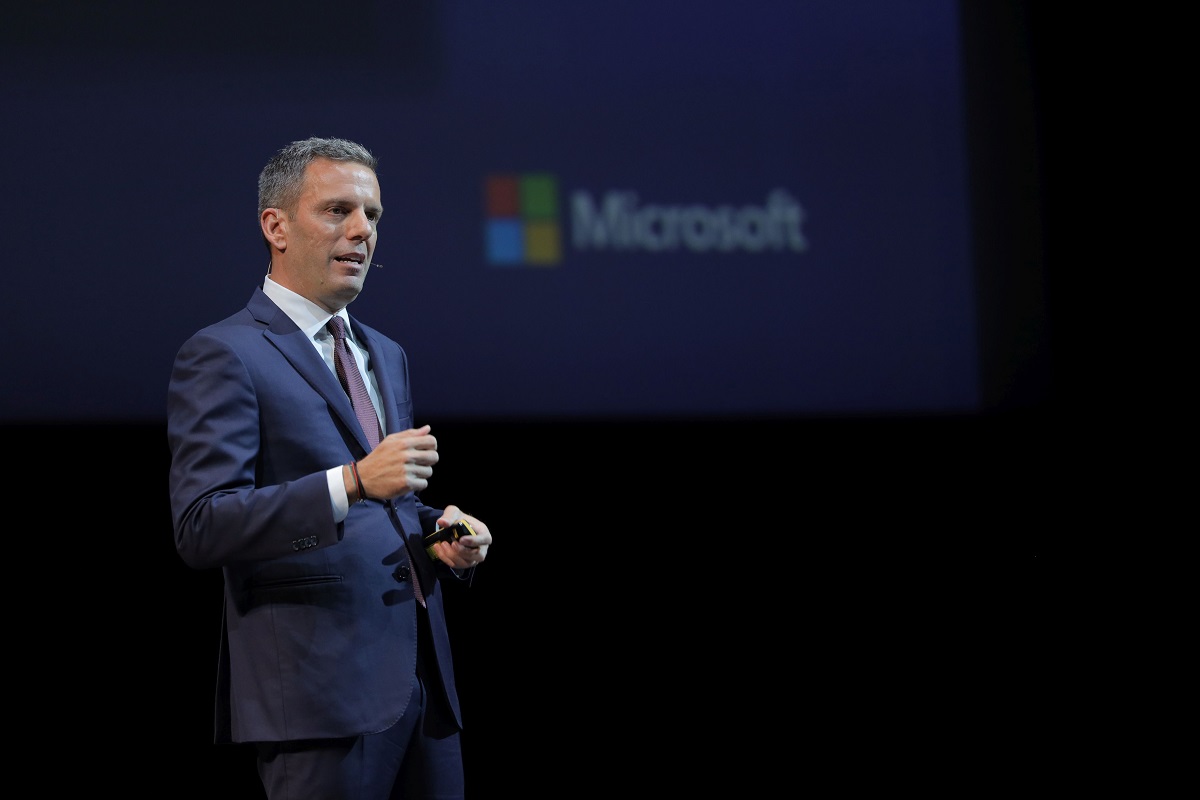 Ο Γενικός Διευθυντής της Microsoft Ελλάδας, Κύπρου και Μάλτας, κ. Θεοδόσης Μιχαλόπουλος