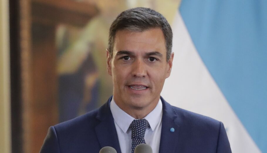 Ο πρωθυπουργός της Ισπανίας, Πέδρο Σάντσεθ ©EPA/Bienvenido Velasco