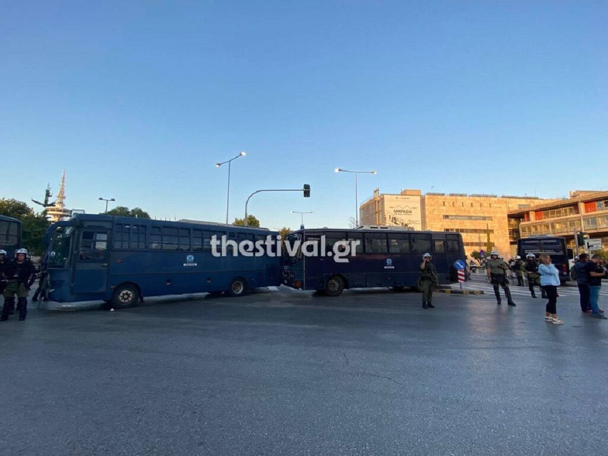 Θεσσαλονίκη: Σε εξέλιξη πορείες και συγκεντρώσεις ενόψει ΔΕΘ