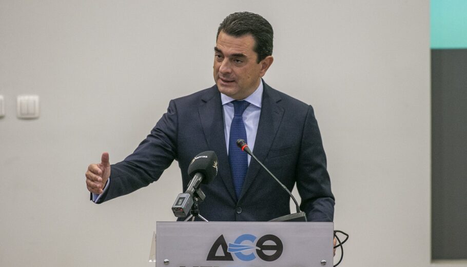 Ο υπουργός Περιβάλλοντος και Ενέργειας, Κώστας Σκρέκας στη ΔΕΘ© ΔΤ