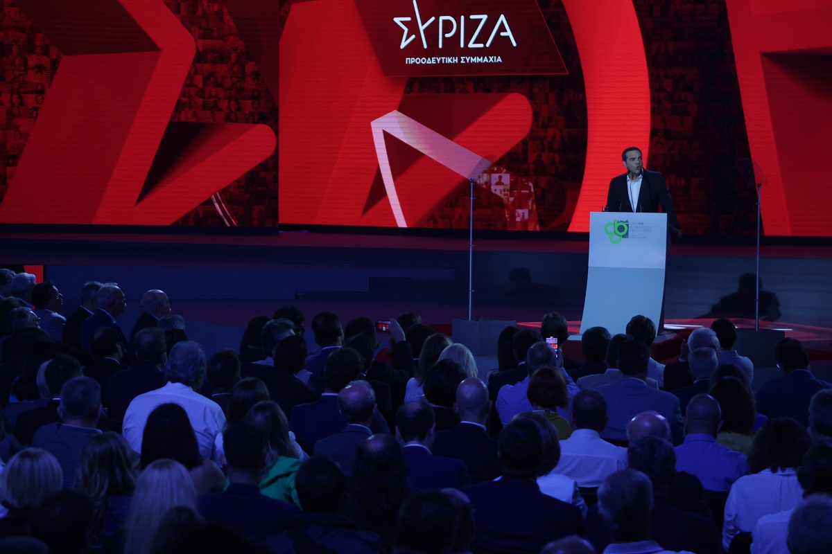 Η ομιλία του Αλέξη Τσίπρα στη ΔΕΘ ©ΡΑΦΑΗΛ ΓΕΩΡΓΙΑΔΗΣ / EUROKINISSI