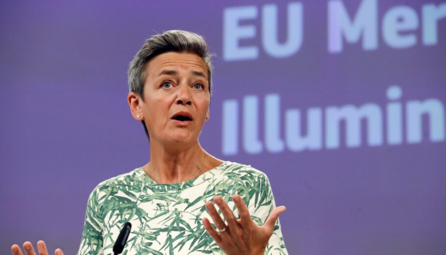 Η Μαργκρέτε Βεστάγκερ ©EPA/OLIVIER HOSLET