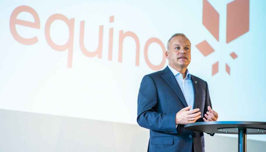 Ο CEO της νορβηγικής Equinor, Anders Opedal © EPA/Hakon Mosvold Larsen