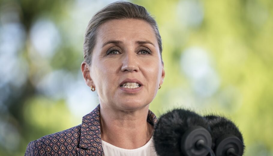 Η πρωθυπουργός της Δανίας Μέτε Φρεντέρικσεν © EPA/MADS CLAUS RASMUSSEN DENMARK OUT