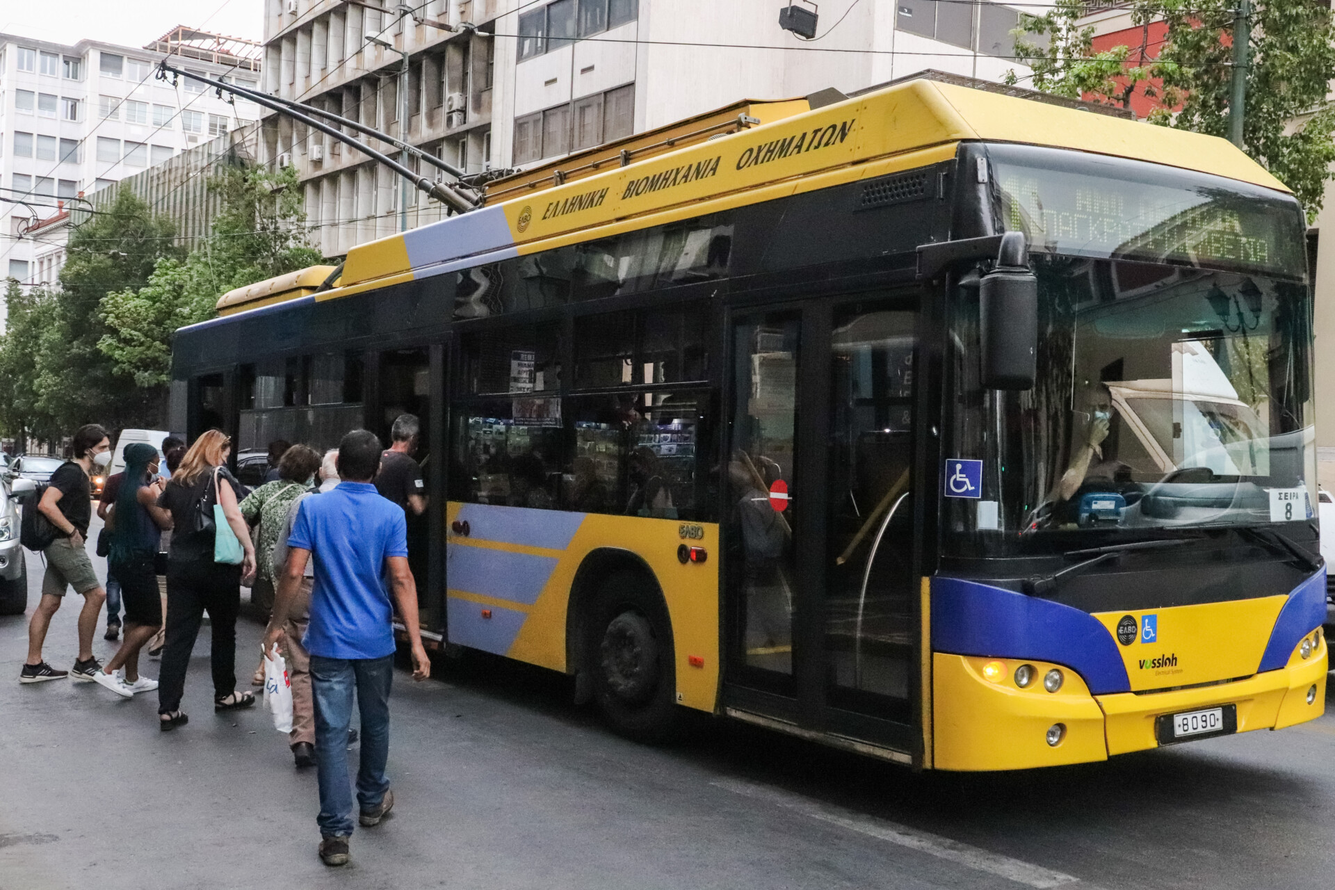 Τρόλεϊ: Παράνομη κρίθηκε η στάση εργασίας – Κυκλοφορούν κανονικά
