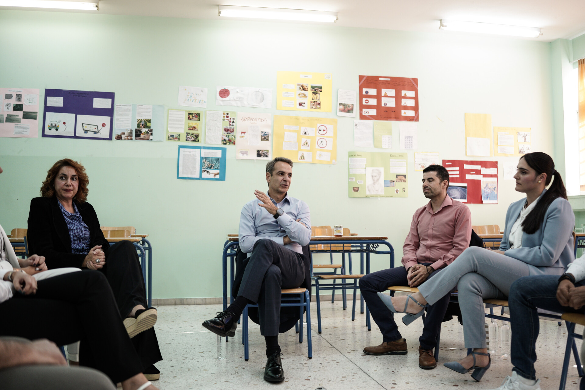Μητσοτάκης: Θέλουμε να διδάξουμε δεξιότητες και συμπεριφορές