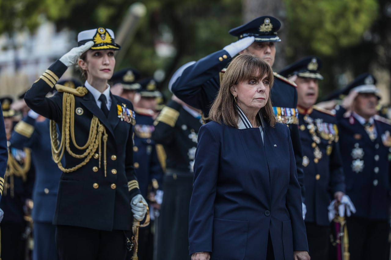 Σακελλαροπούλου: Είμαστε περήφανοι για τις Ένοπλες Δυνάμεις μας