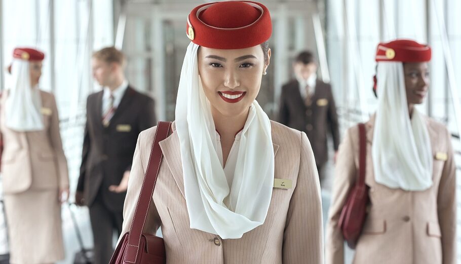 Πλήρωμα της Emirates©ΔΤ