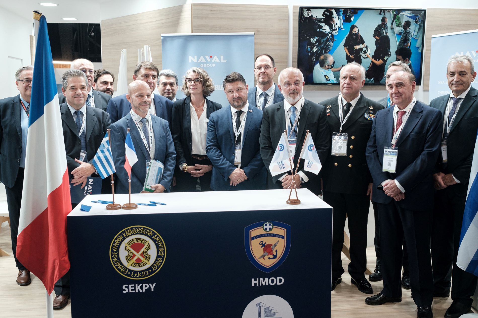 Naval Group: Ενισχύει τη συνεργασία της με την ελληνική βιομηχανία