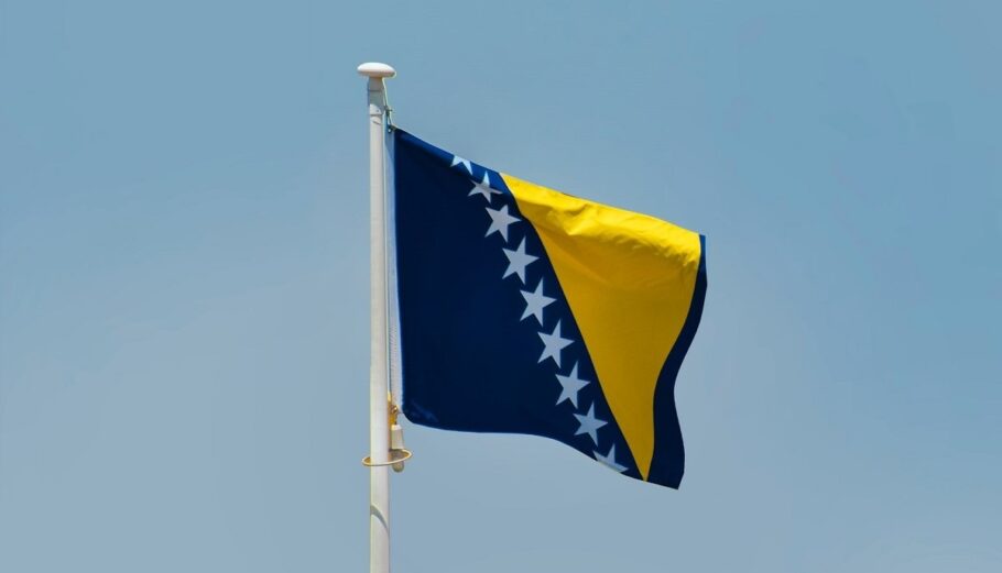 Η Σημαία της Βοσνίας Ερζεγοβίνης