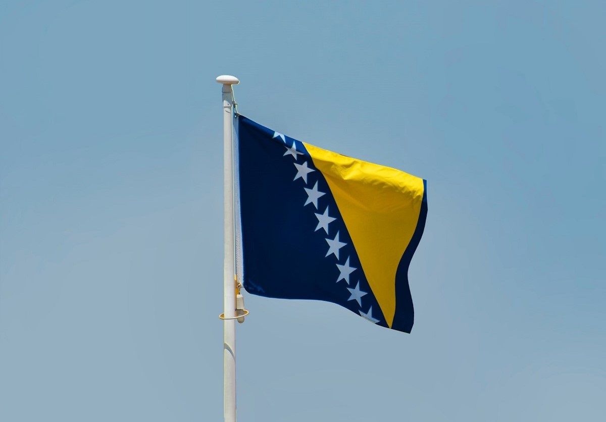 Η Σημαία της Βοσνίας Ερζεγοβίνης